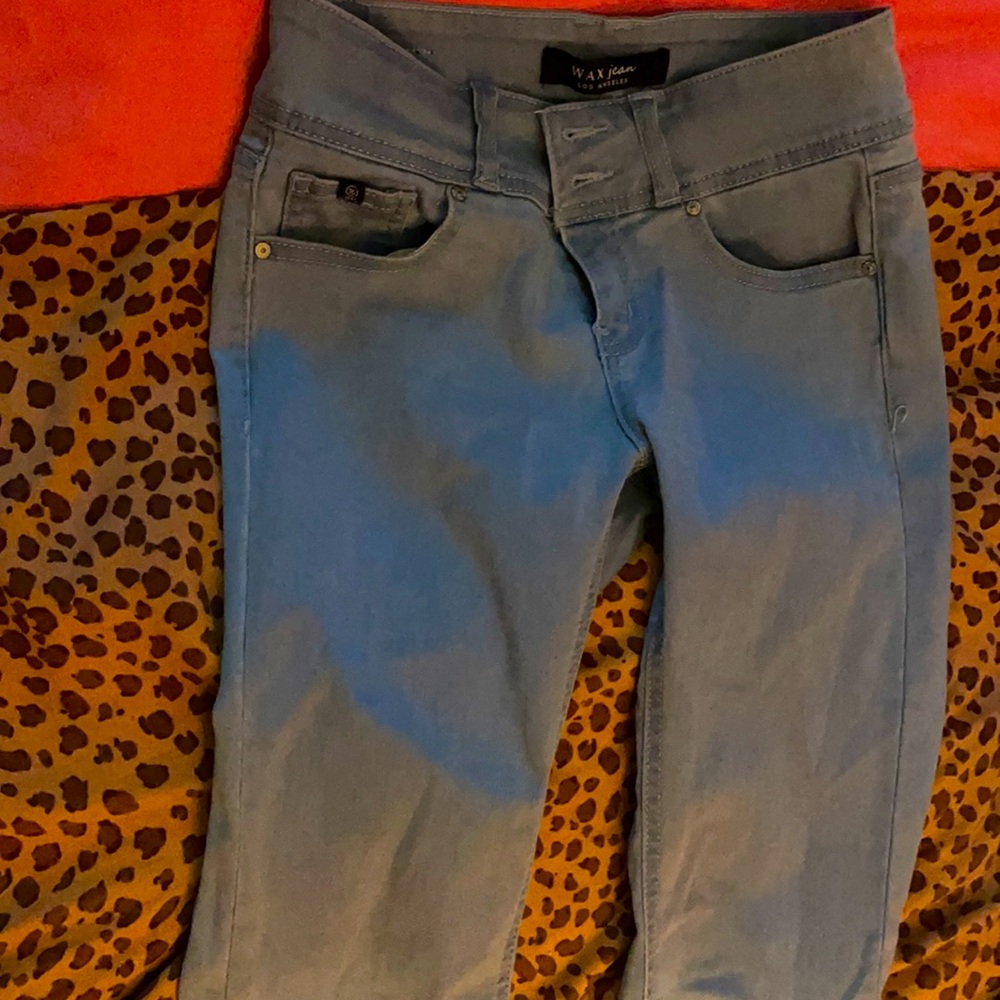 jeans & a romper Never worn. Size 3 & a small